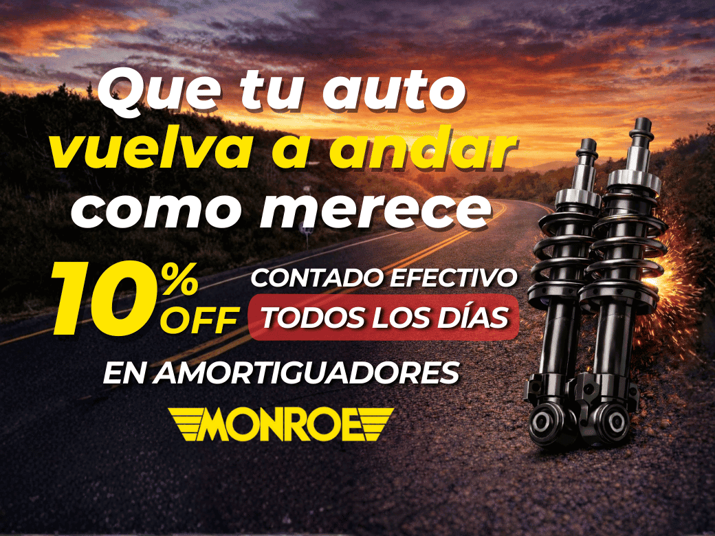 Oferta: amortiguadores contado/efectivo